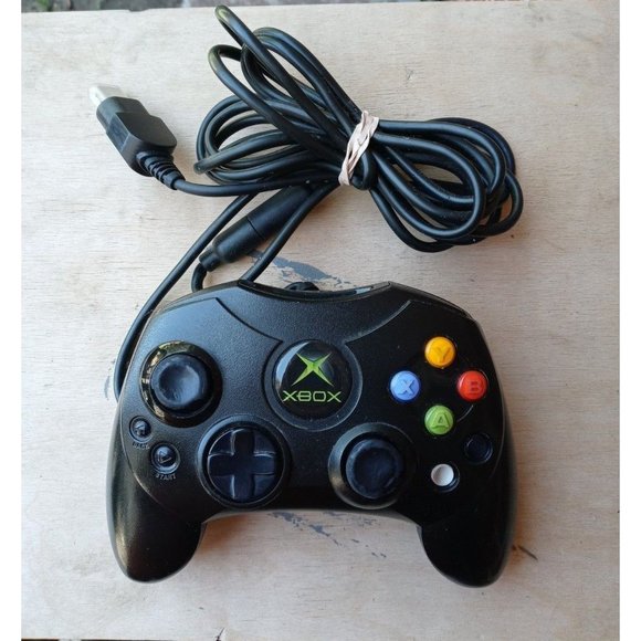 Original XBox Controller Black Modelno. X08-69873